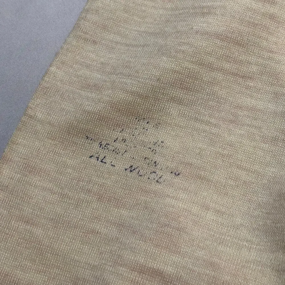 Vintage true wool